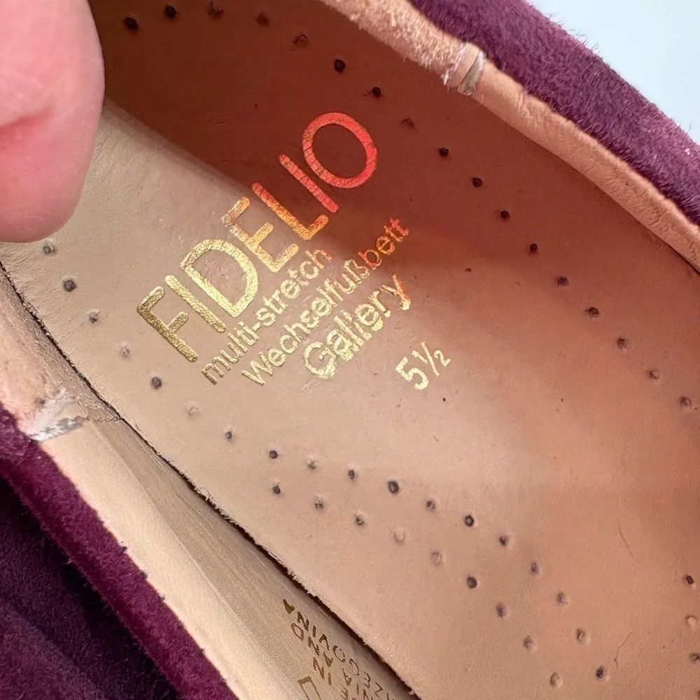 Fidelio Namir Slip On Vino Nubuck - Picture 12 of 13